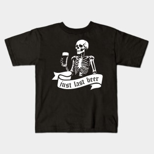 last beer Kids T-Shirt